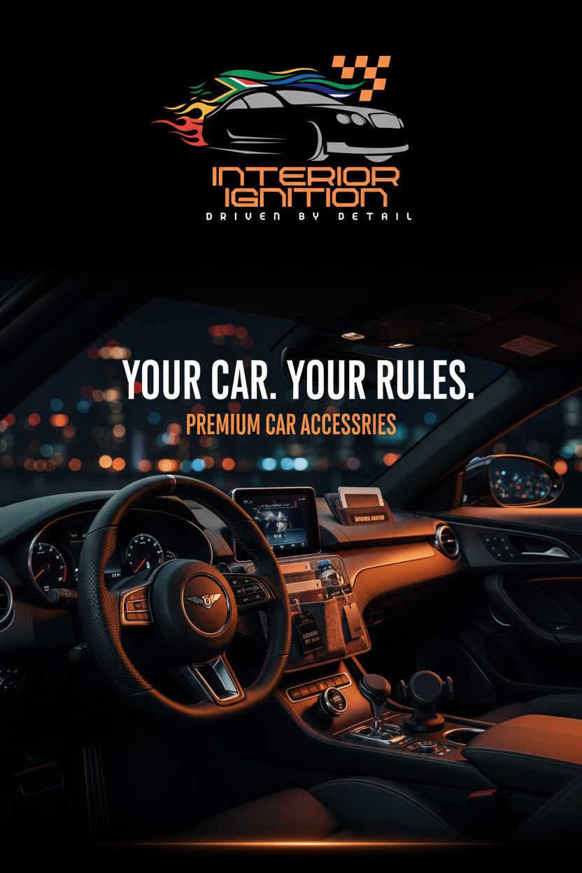 Interior Ignition Car Accessories Mobile Banner